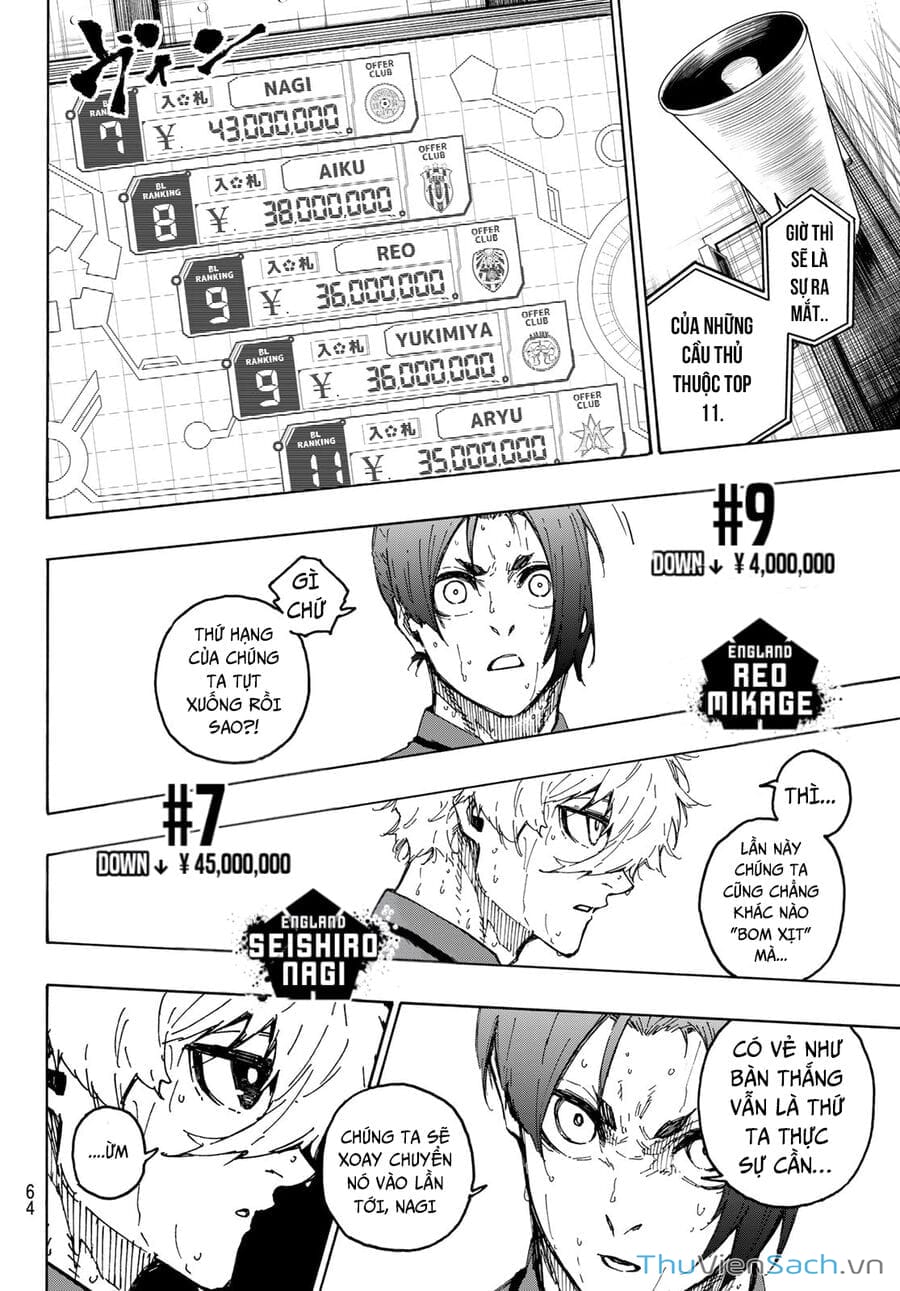 Truyện Tranh Tiền Đạo Số 1 - Blue Lock trang 6