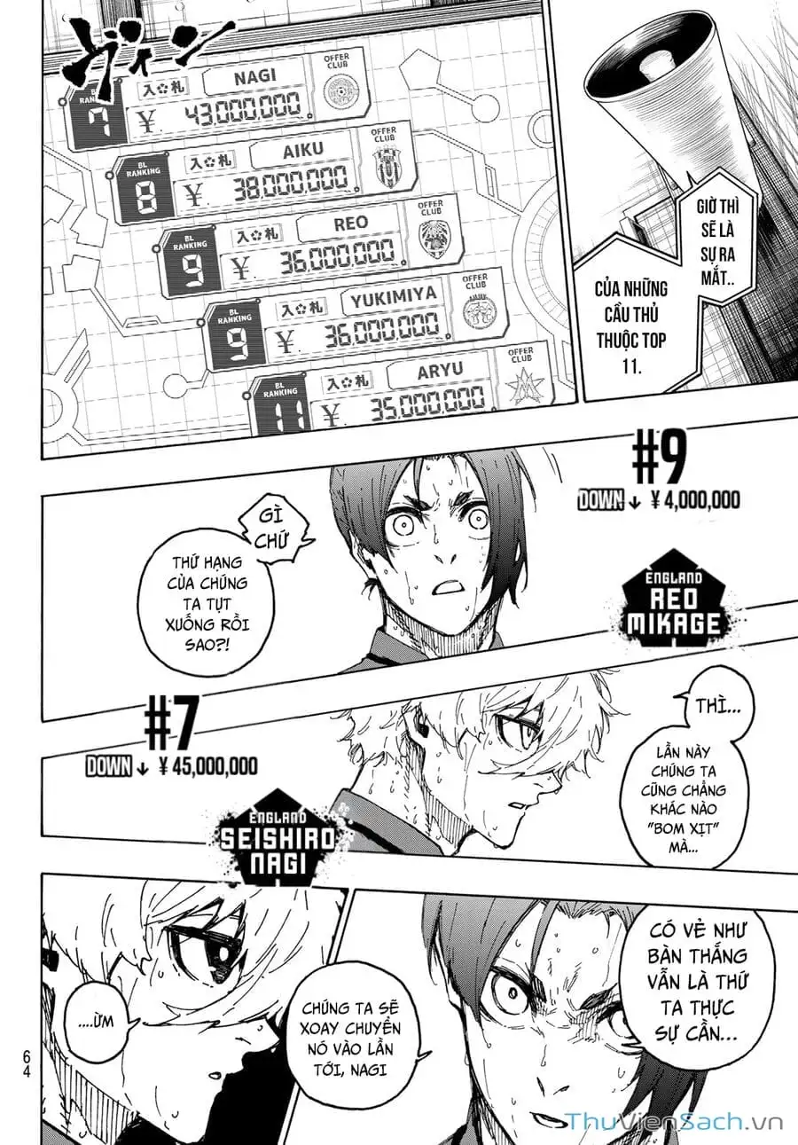 Truyện Tranh Tiền Đạo Số 1 - Blue Lock trang 5