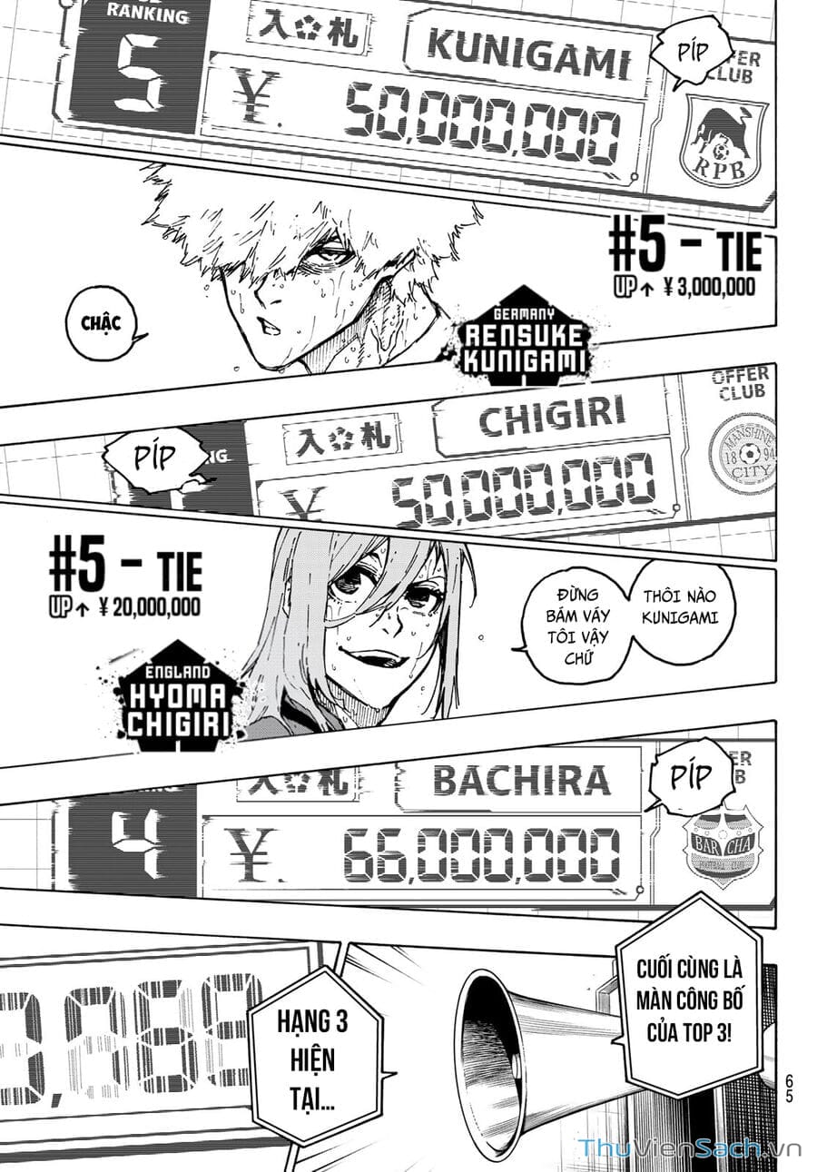 Truyện Tranh Tiền Đạo Số 1 - Blue Lock trang 6