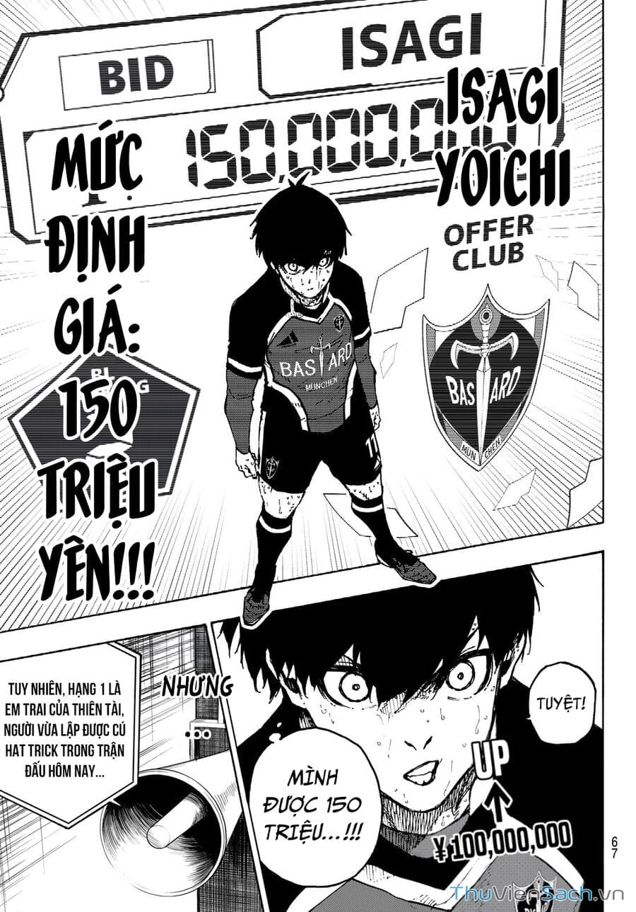 Truyện Tranh Tiền Đạo Số 1 - Blue Lock trang 6