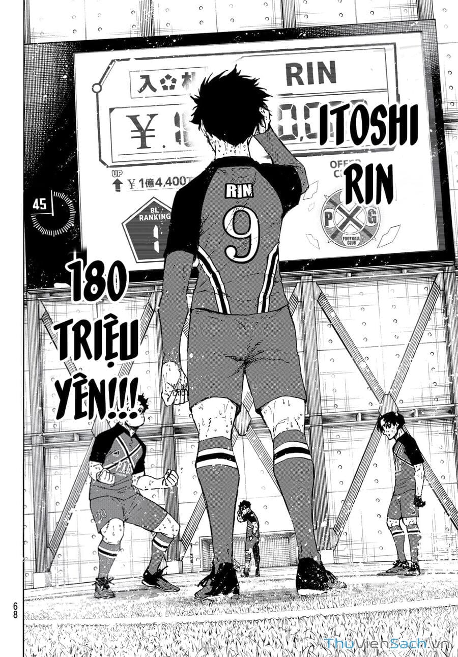 Truyện Tranh Tiền Đạo Số 1 - Blue Lock trang 6