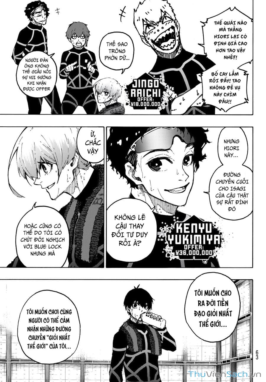 Truyện Tranh Tiền Đạo Số 1 - Blue Lock trang 6