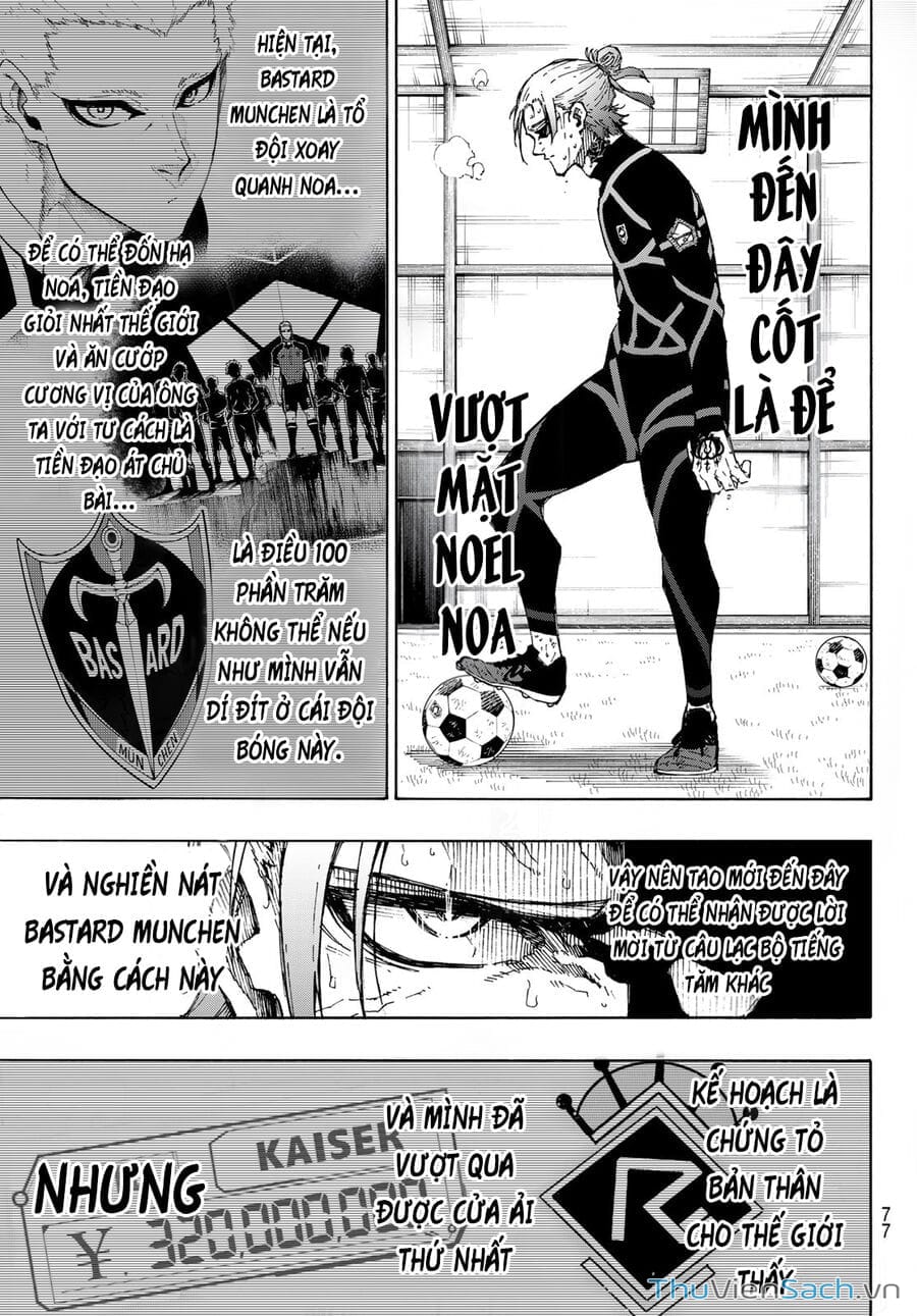 Truyện Tranh Tiền Đạo Số 1 - Blue Lock trang 6
