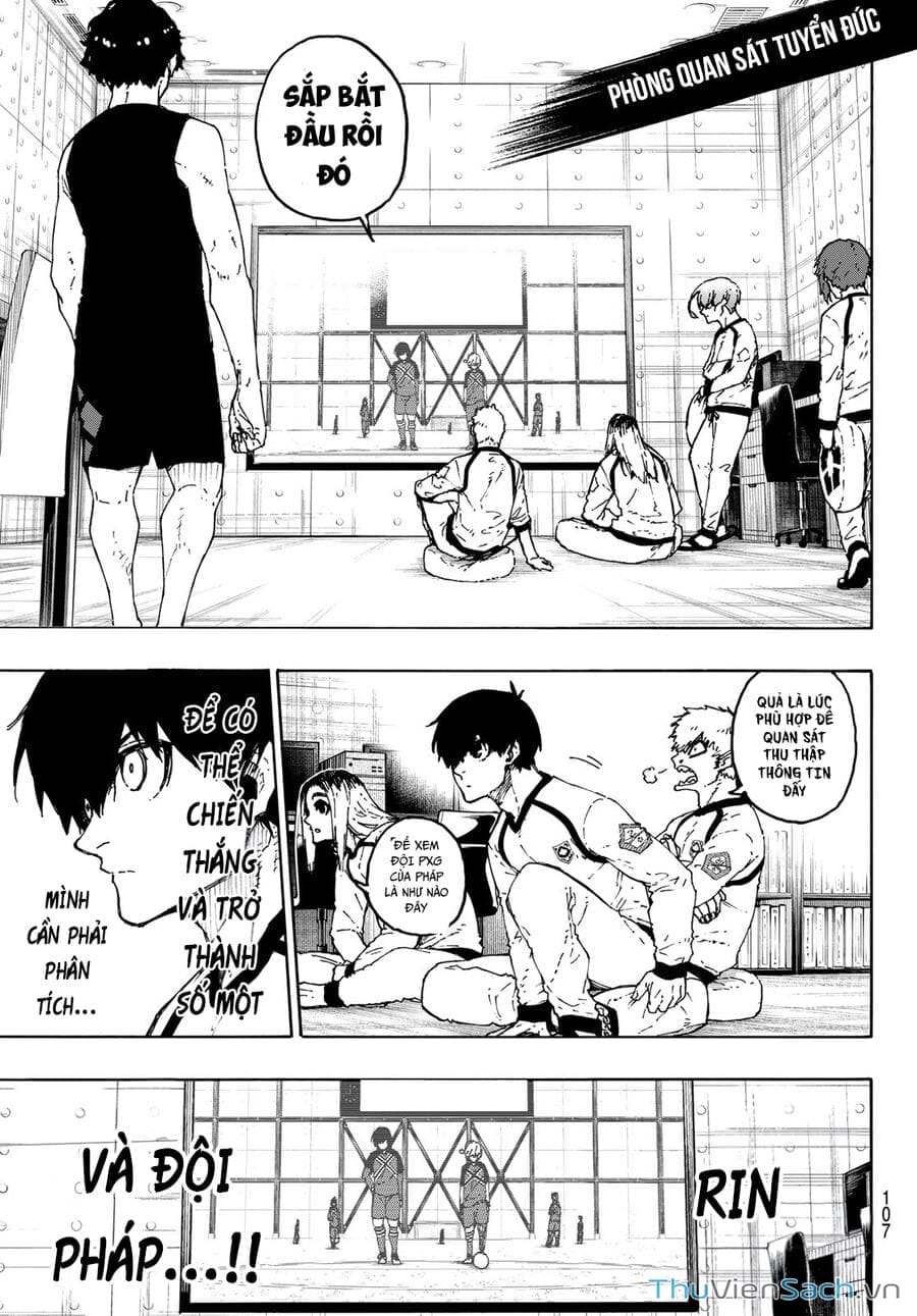 Truyện Tranh Tiền Đạo Số 1 - Blue Lock trang 6