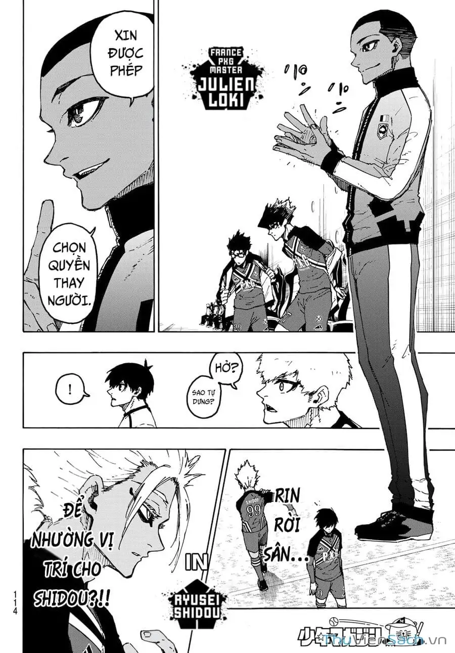 Truyện Tranh Tiền Đạo Số 1 - Blue Lock trang 5