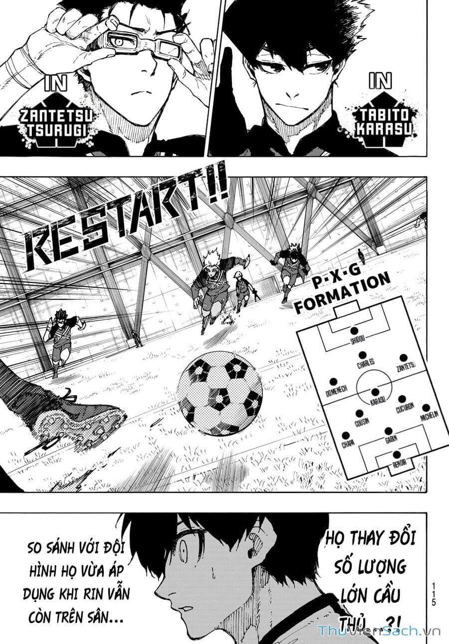 Truyện Tranh Tiền Đạo Số 1 - Blue Lock trang 6