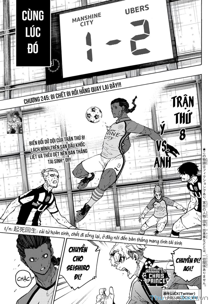 Truyện Tranh Tiền Đạo Số 1 - Blue Lock trang 6