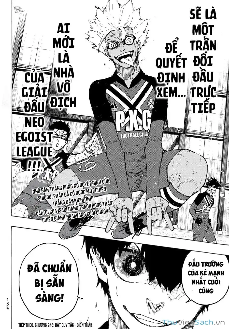 Truyện Tranh Tiền Đạo Số 1 - Blue Lock trang 5