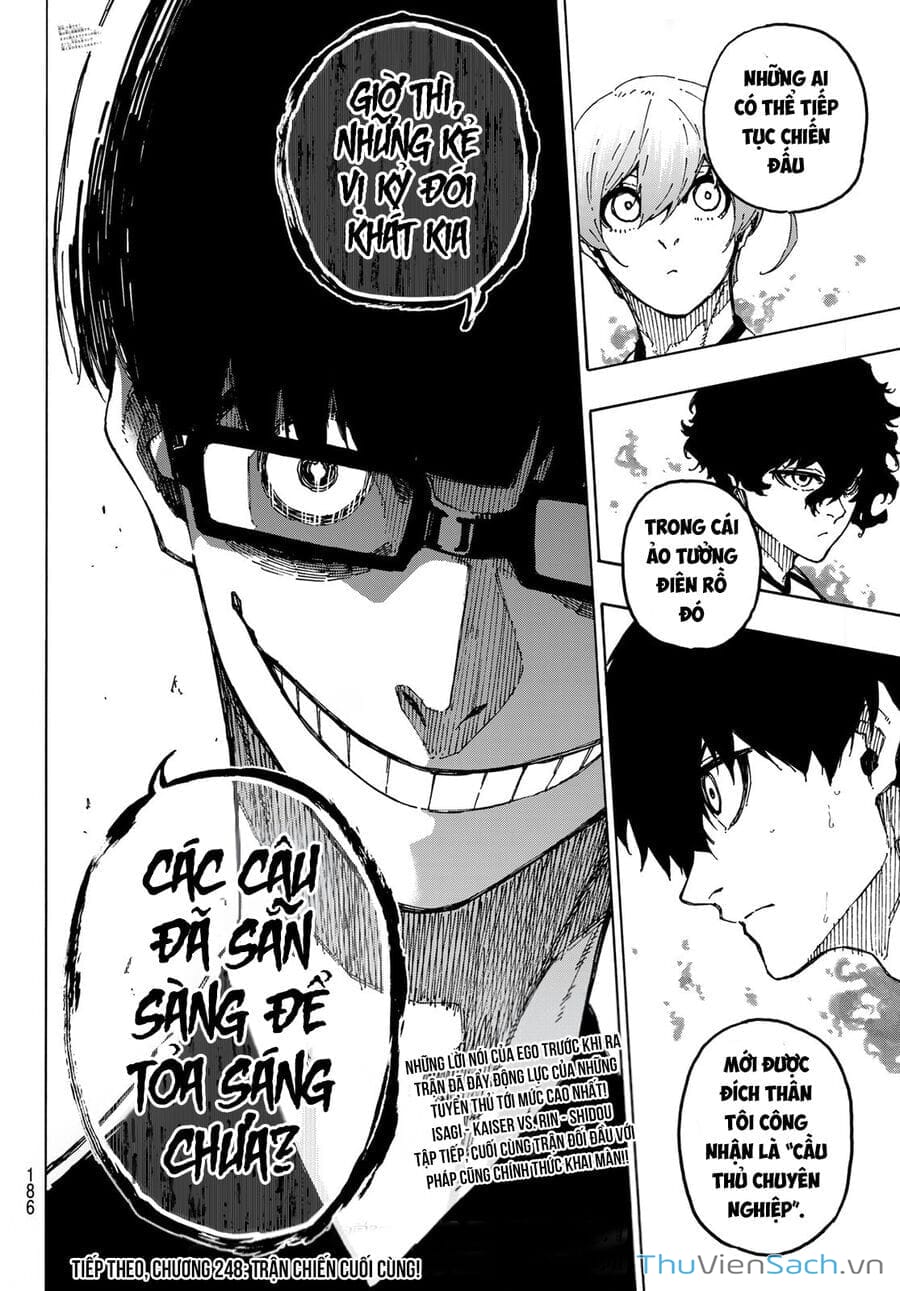 Truyện Tranh Tiền Đạo Số 1 - Blue Lock trang 5