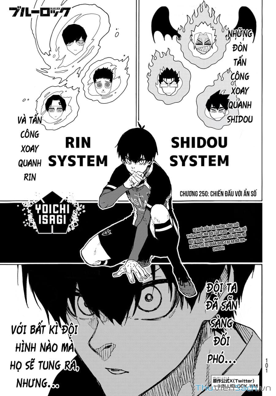 Truyện Tranh Tiền Đạo Số 1 - Blue Lock trang 6