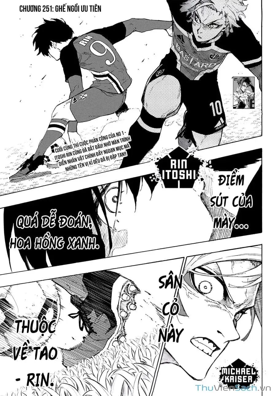 Truyện Tranh Tiền Đạo Số 1 - Blue Lock trang 5