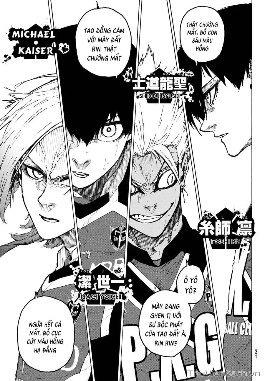 Truyện Tranh Tiền Đạo Số 1 - Blue Lock trang 5