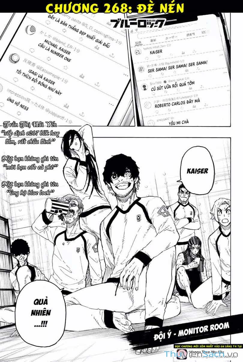 Truyện Tranh Tiền Đạo Số 1 - Blue Lock trang 5