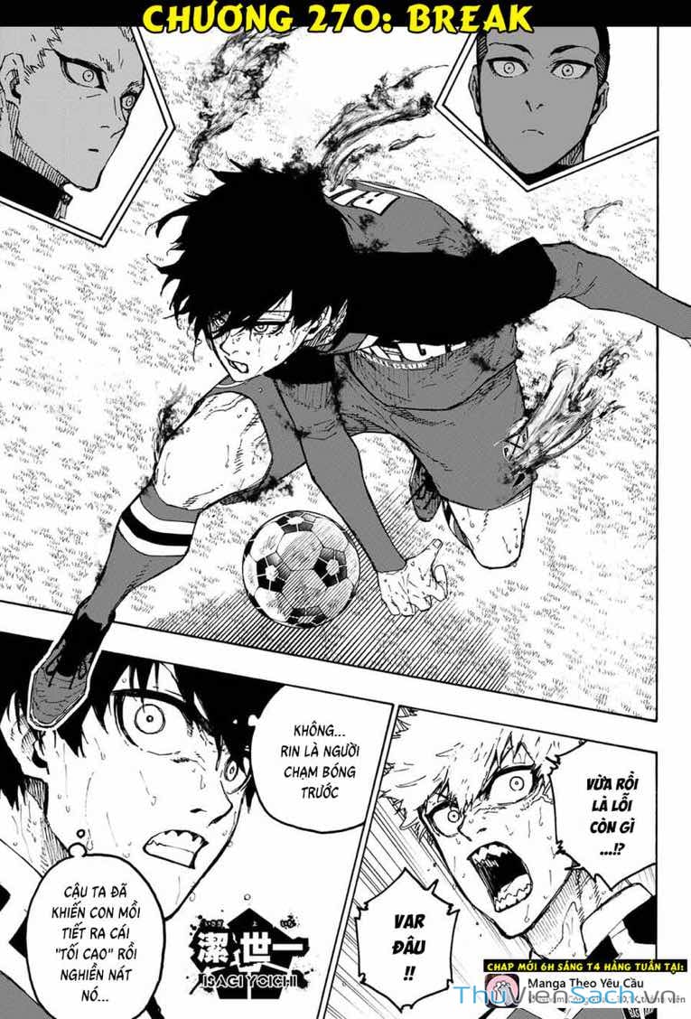 Truyện Tranh Tiền Đạo Số 1 - Blue Lock trang 6