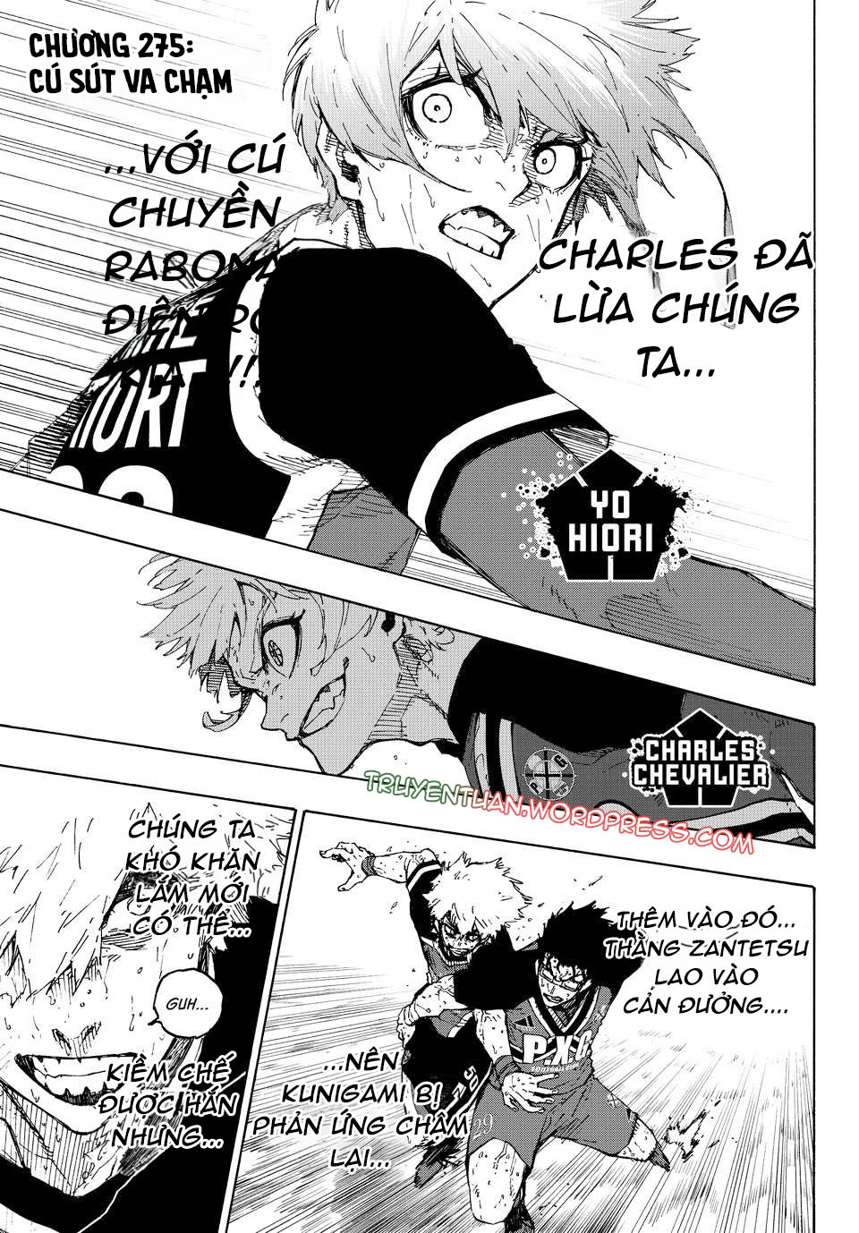 Truyện Tranh Tiền Đạo Số 1 - Blue Lock trang 6