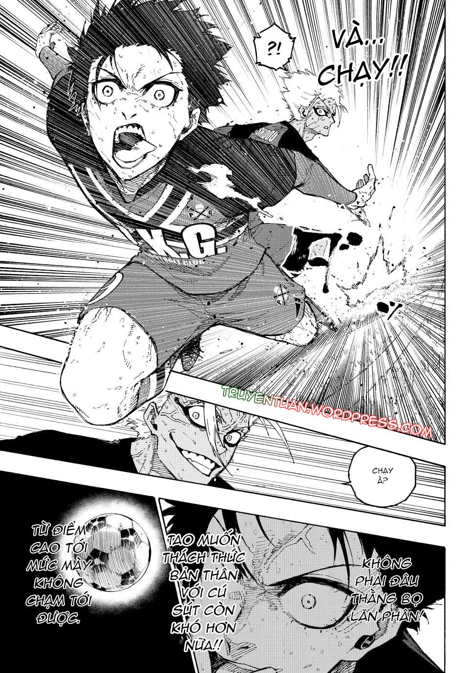 Truyện Tranh Tiền Đạo Số 1 - Blue Lock trang 6