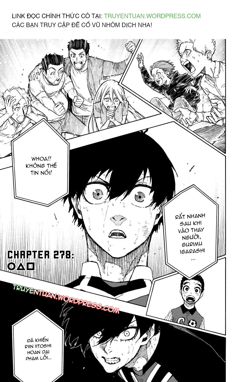 Truyện Tranh Tiền Đạo Số 1 - Blue Lock trang 5