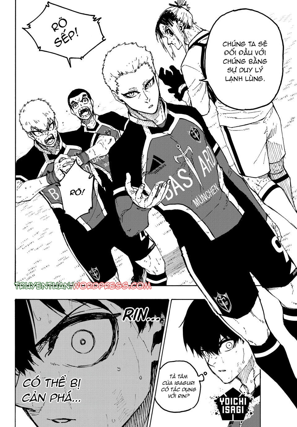Truyện Tranh Tiền Đạo Số 1 - Blue Lock trang 5