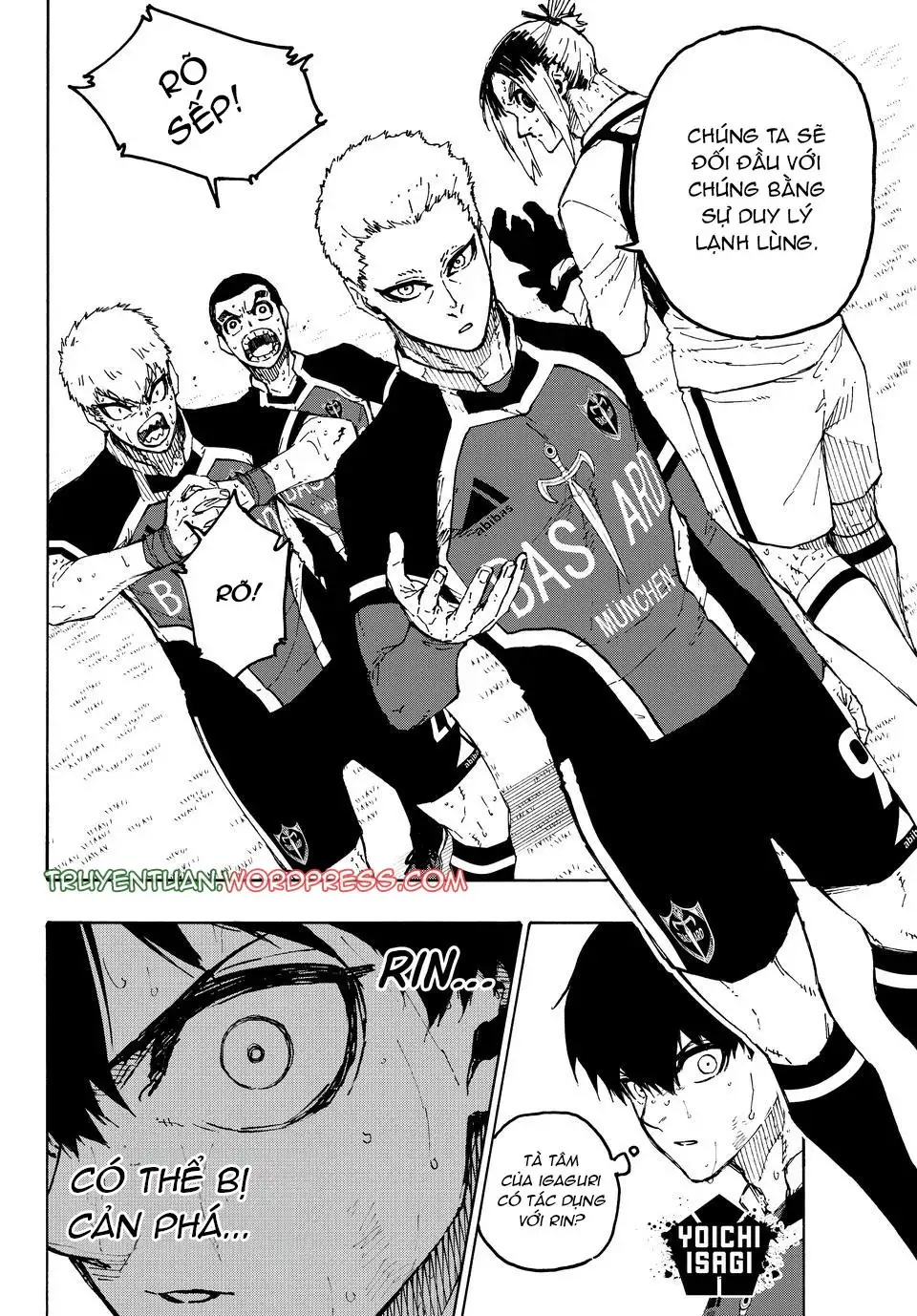 Truyện Tranh Tiền Đạo Số 1 - Blue Lock trang 5