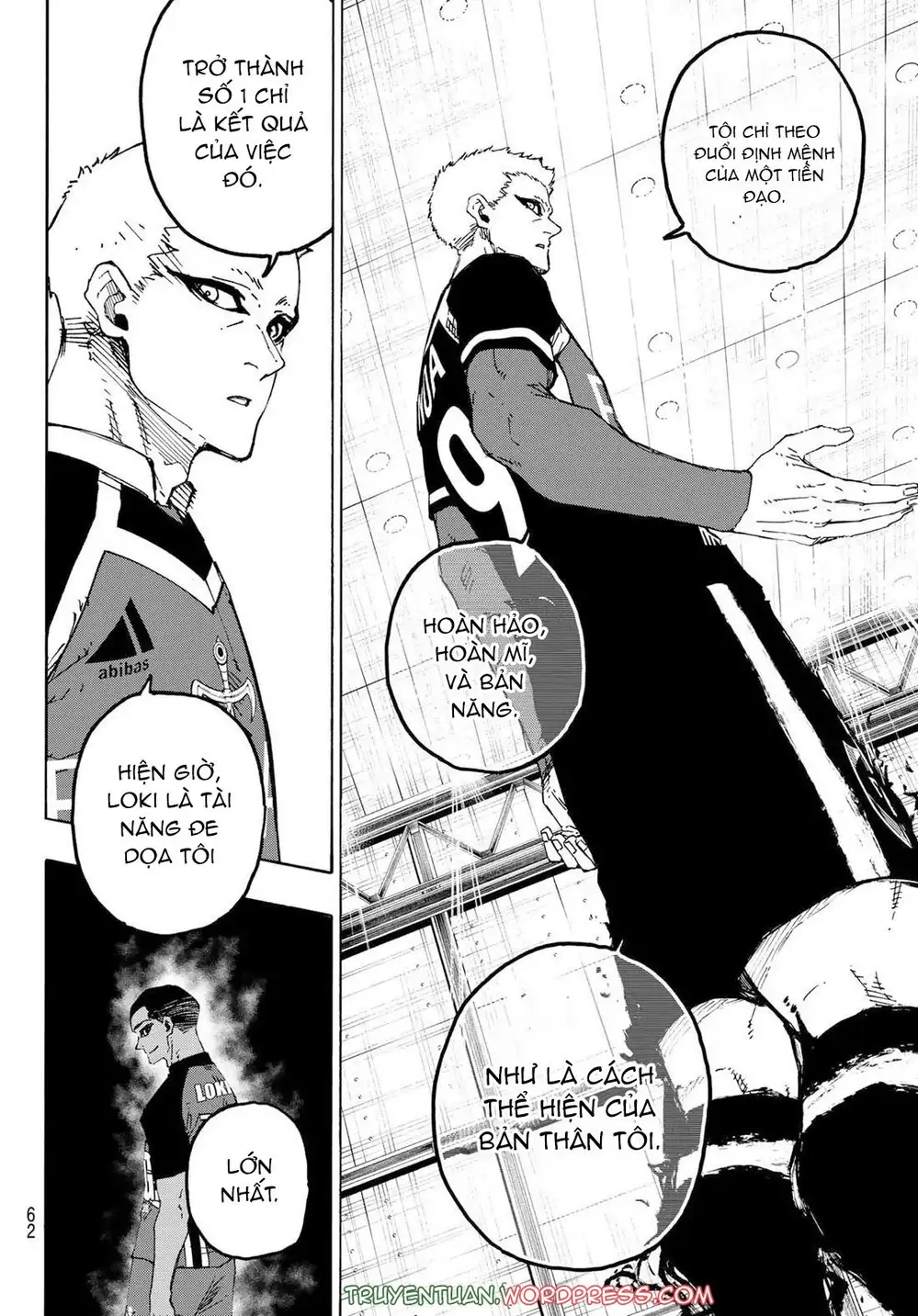 Truyện Tranh Tiền Đạo Số 1 - Blue Lock trang 5