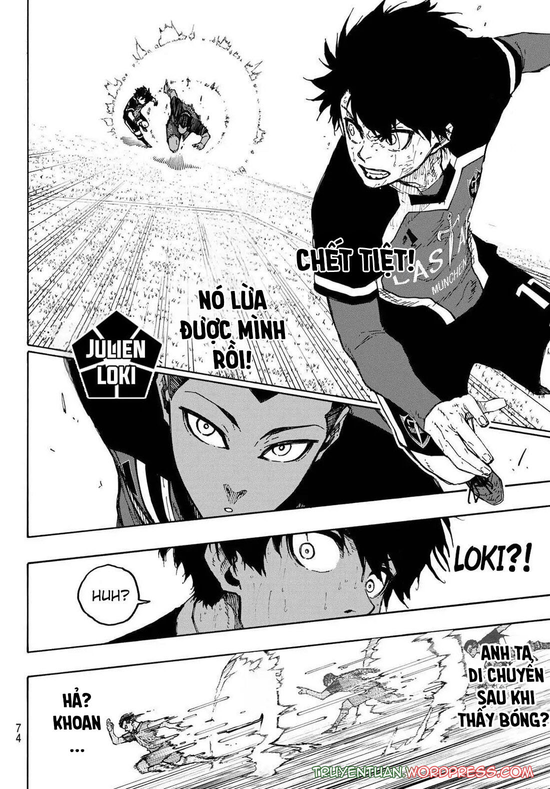 Truyện Tranh Tiền Đạo Số 1 - Blue Lock trang 6