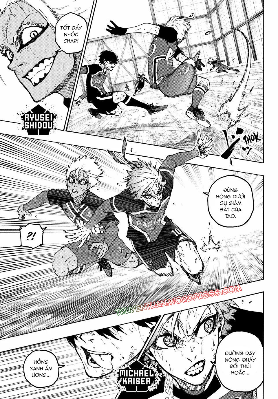 Truyện Tranh Tiền Đạo Số 1 - Blue Lock trang 6