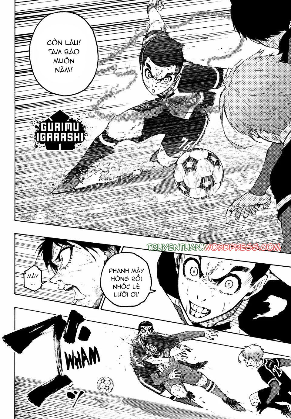 Truyện Tranh Tiền Đạo Số 1 - Blue Lock trang 6