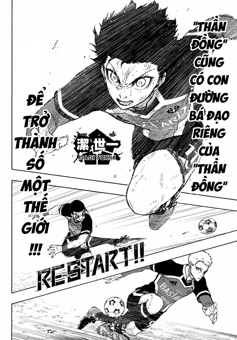 Truyện Tranh Tiền Đạo Số 1 - Blue Lock trang 6
