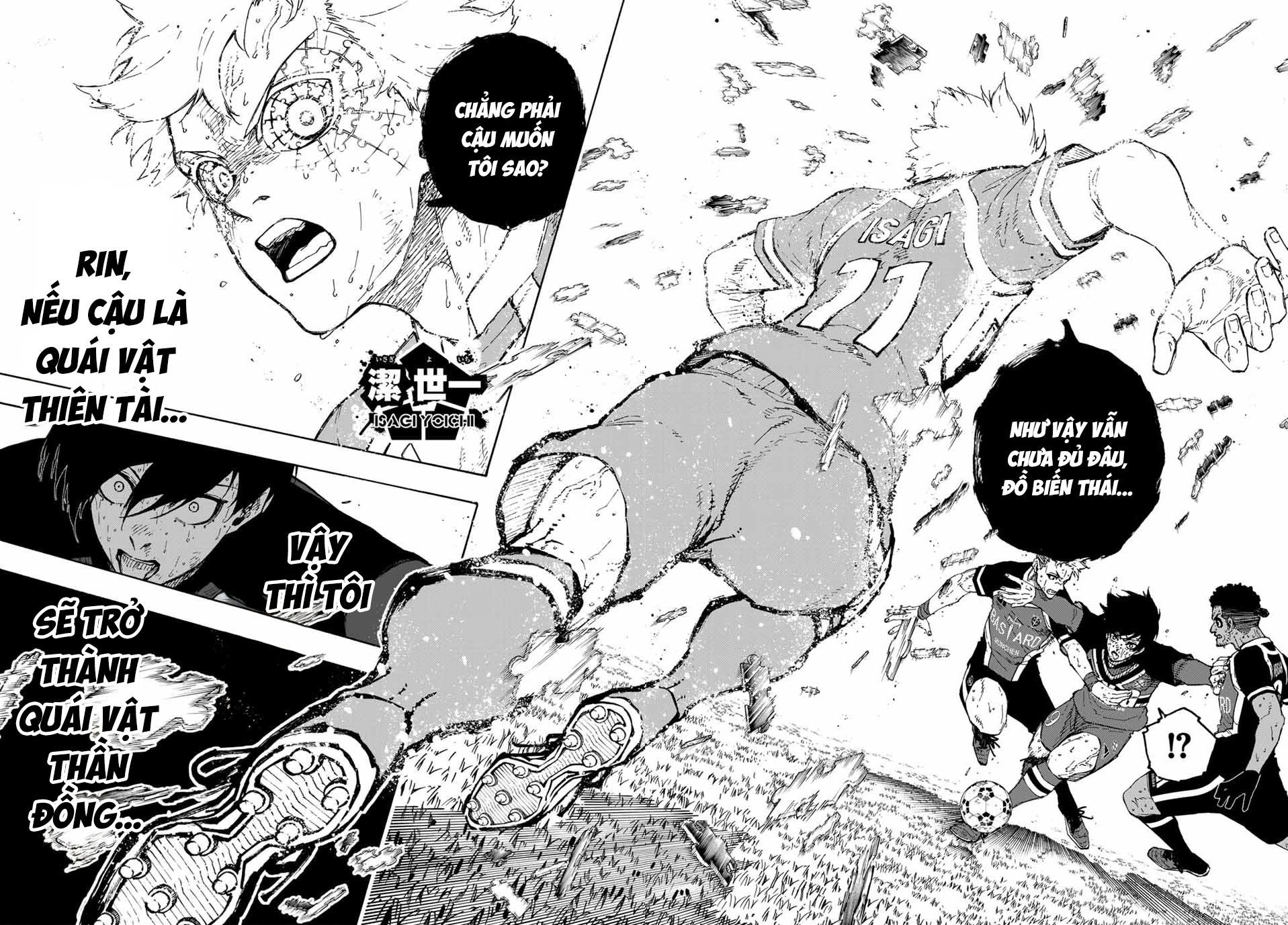 Truyện Tranh Tiền Đạo Số 1 - Blue Lock trang 5