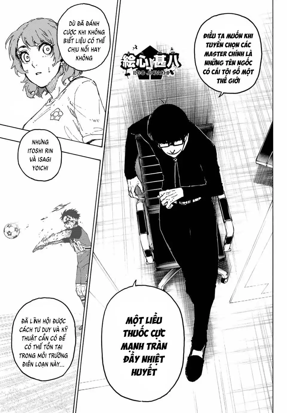 Truyện Tranh Tiền Đạo Số 1 - Blue Lock trang 5
