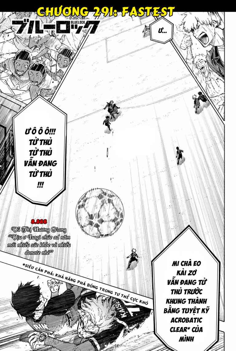 Truyện Tranh Tiền Đạo Số 1 - Blue Lock trang 6