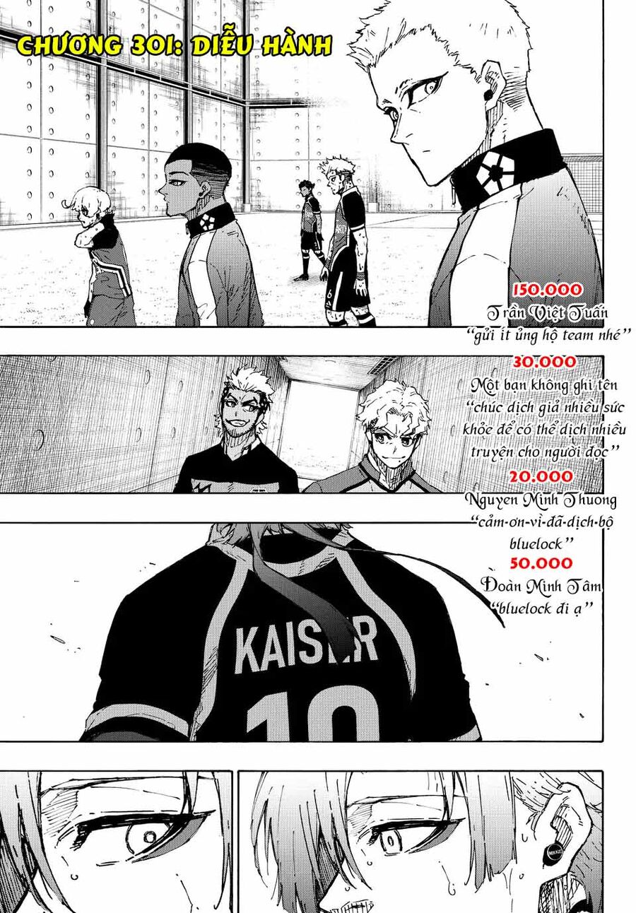 Truyện Tranh Tiền Đạo Số 1 - Blue Lock trang 6