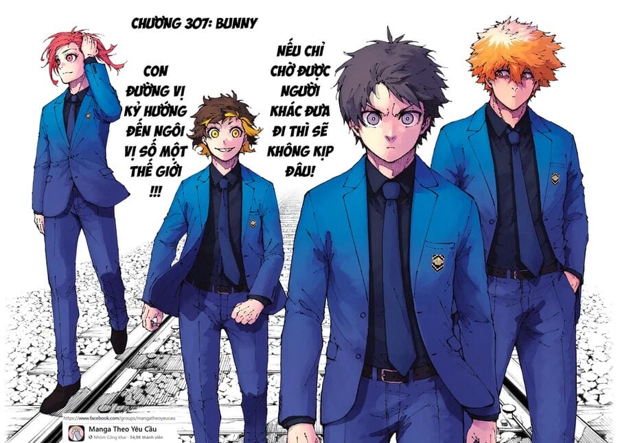 Truyện Tranh Tiền Đạo Số 1 - Blue Lock trang 6