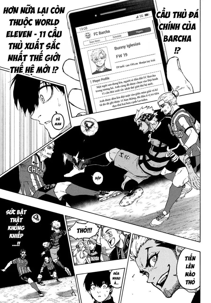 Truyện Tranh Tiền Đạo Số 1 - Blue Lock trang 5