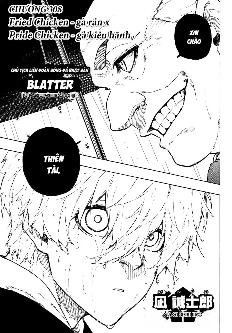 Truyện Tranh Tiền Đạo Số 1 - Blue Lock trang 5