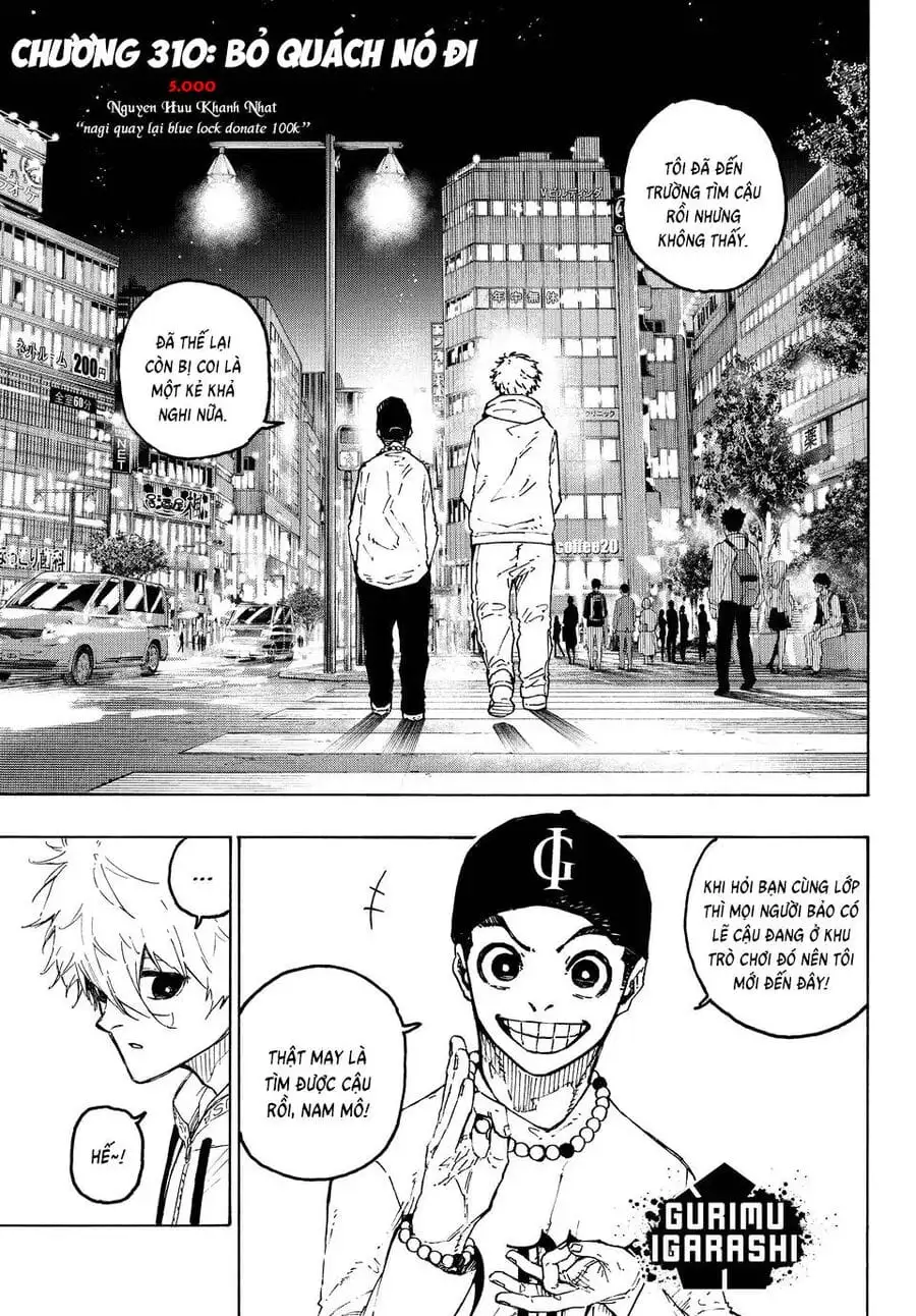 Truyện Tranh Tiền Đạo Số 1 - Blue Lock trang 5