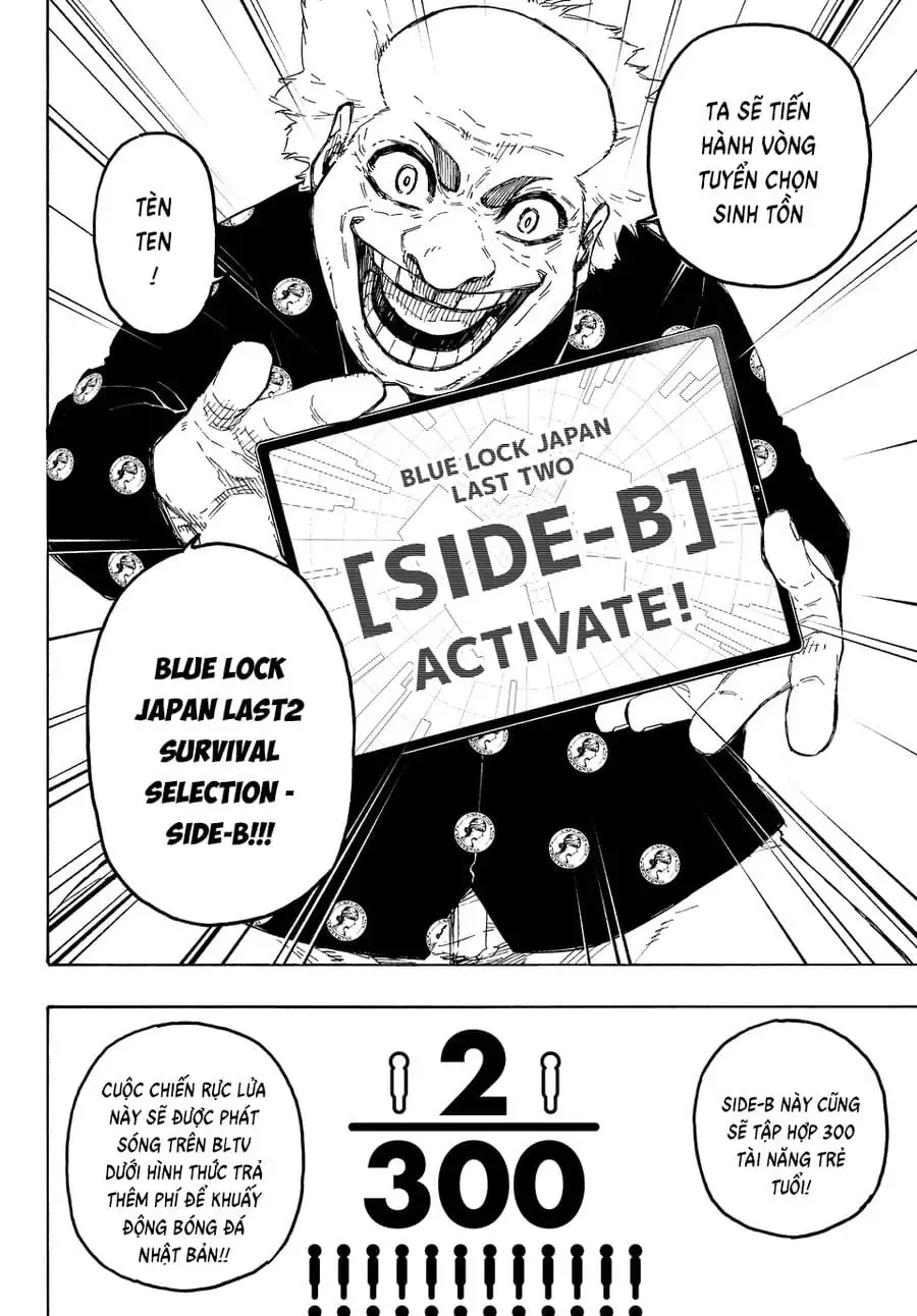 Truyện Tranh Tiền Đạo Số 1 - Blue Lock trang 5