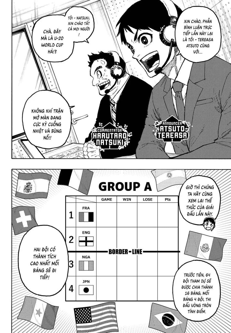 Truyện Tranh Tiền Đạo Số 1 - Blue Lock trang 6