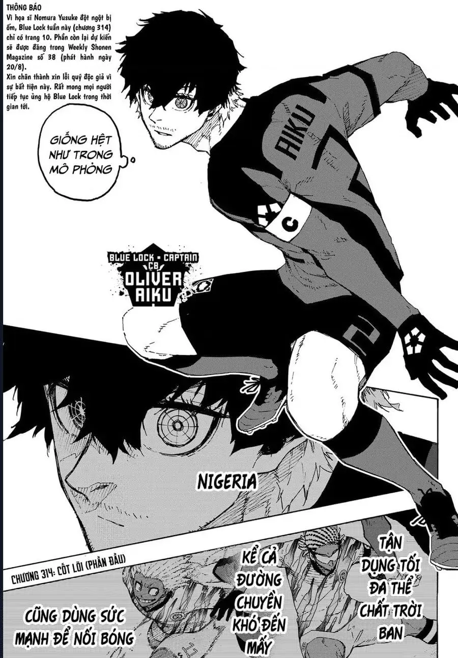 Truyện Tranh Tiền Đạo Số 1 - Blue Lock trang 5