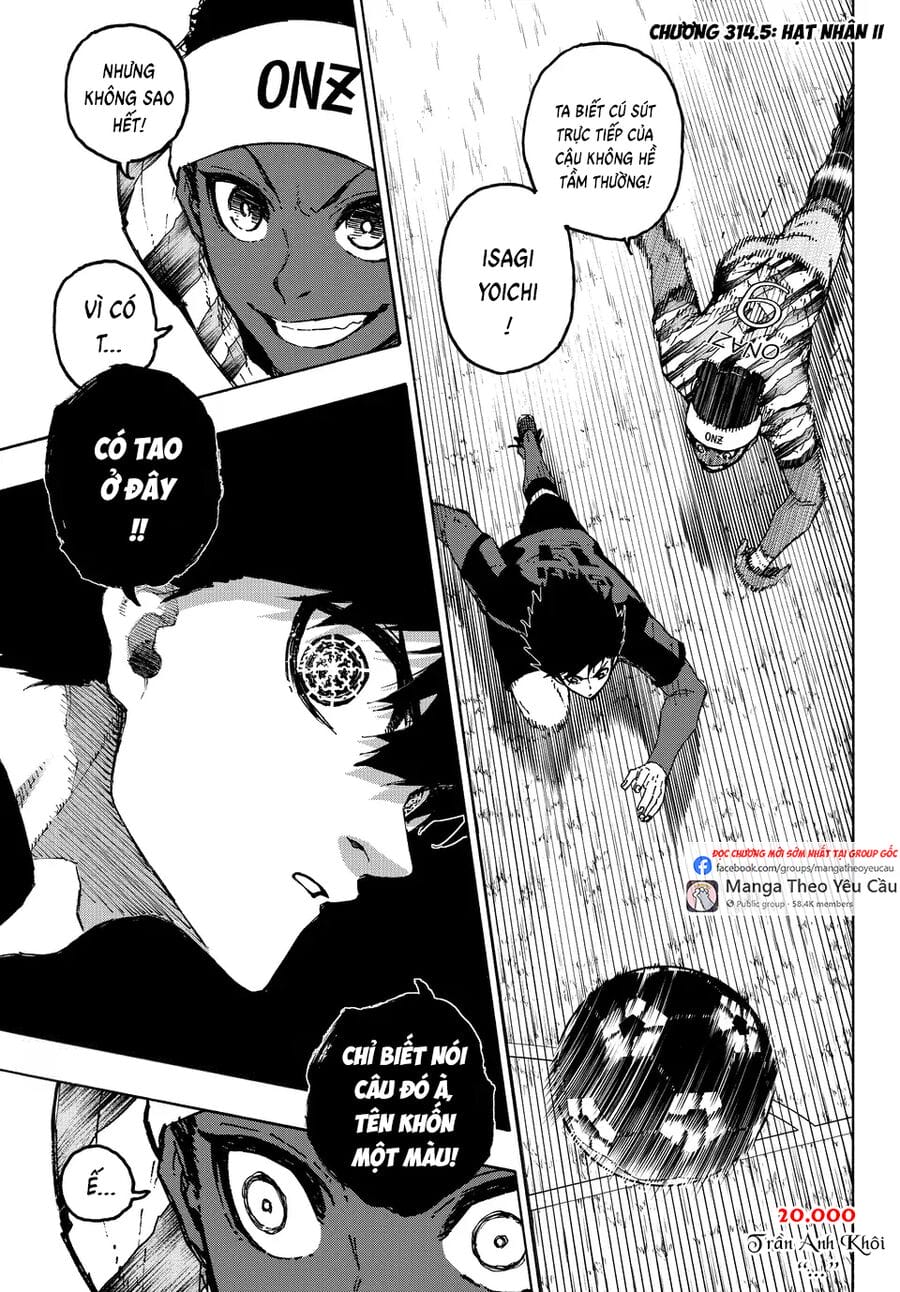 Truyện Tranh Tiền Đạo Số 1 - Blue Lock trang 5