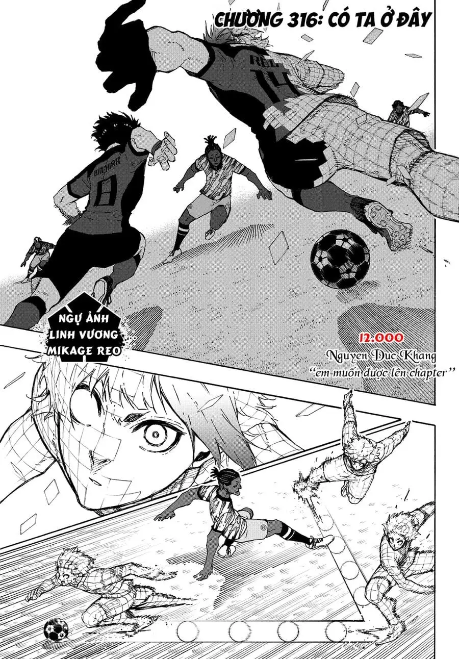 Truyện Tranh Tiền Đạo Số 1 - Blue Lock trang 5