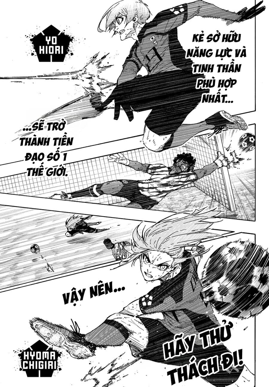 Truyện Tranh Tiền Đạo Số 1 - Blue Lock trang 6