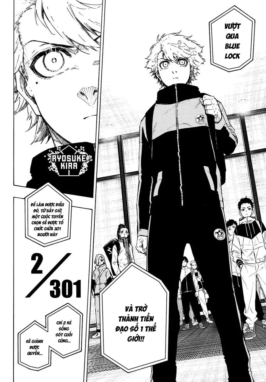 Truyện Tranh Tiền Đạo Số 1 - Blue Lock trang 6