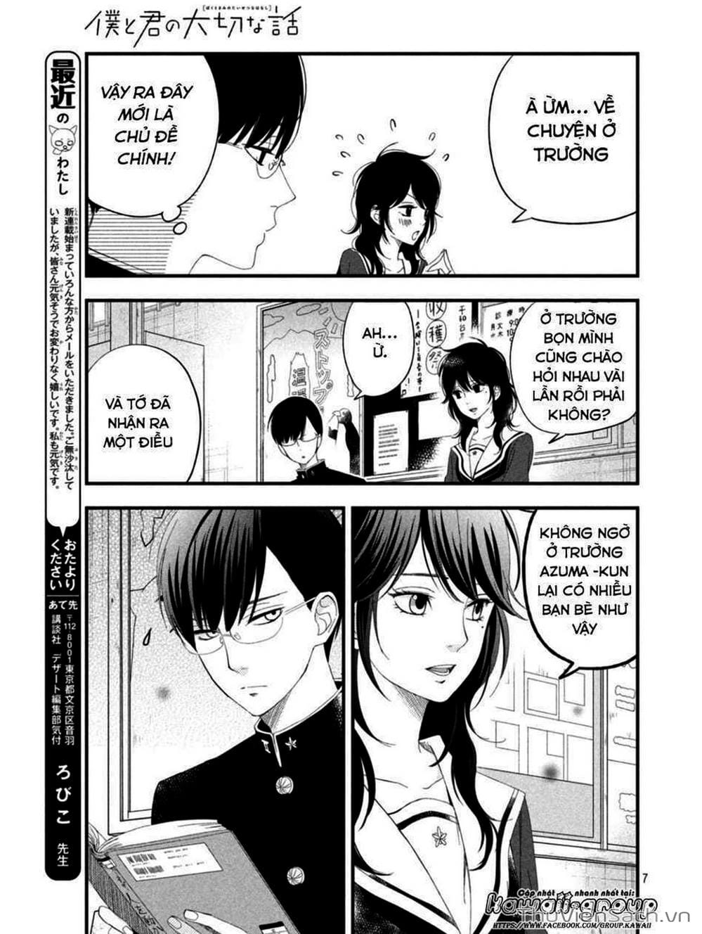 Truyện Tranh Boku To Kimi trang 4