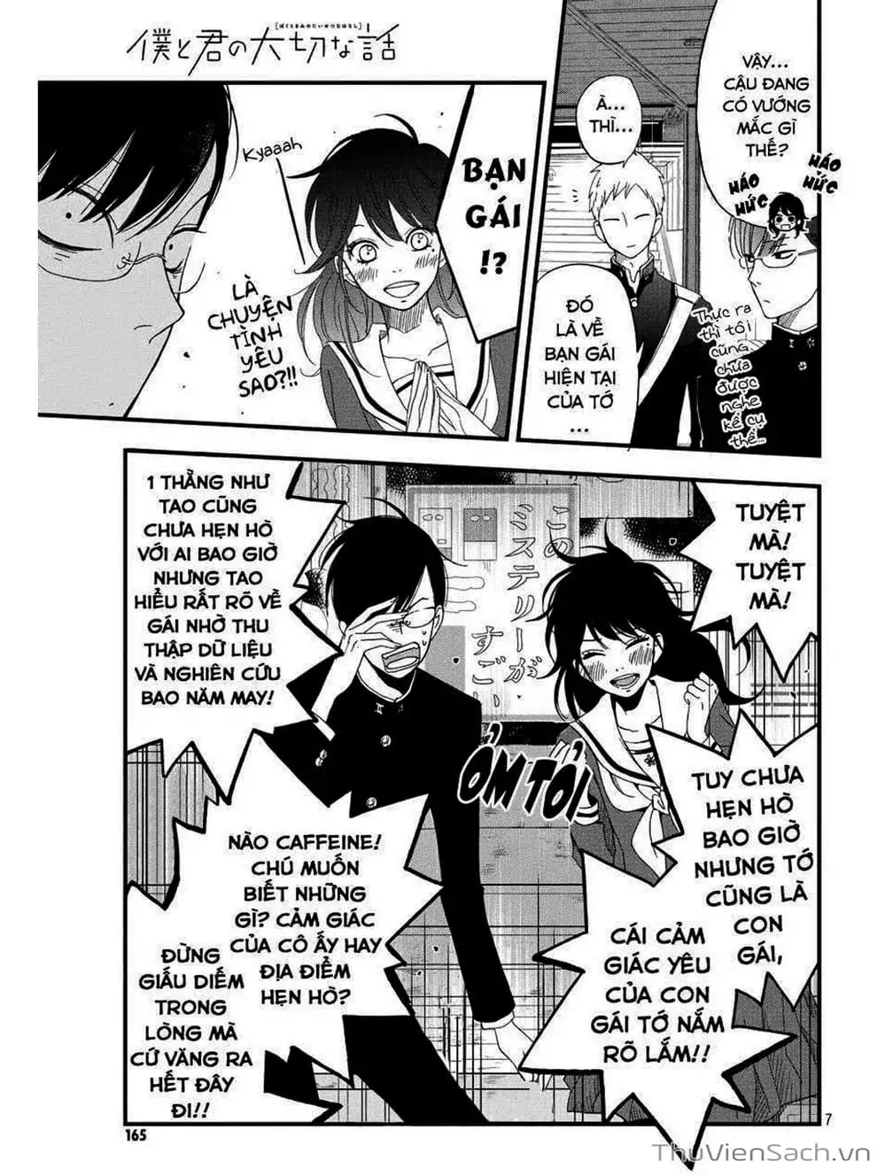Truyện Tranh Boku To Kimi trang 4