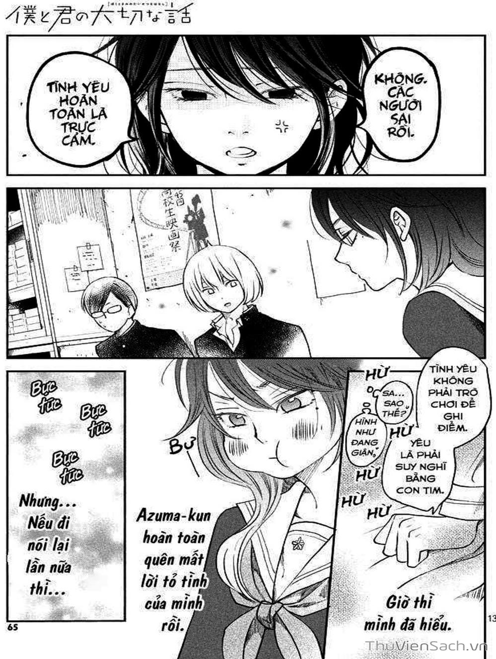 Truyện Tranh Boku To Kimi trang 4