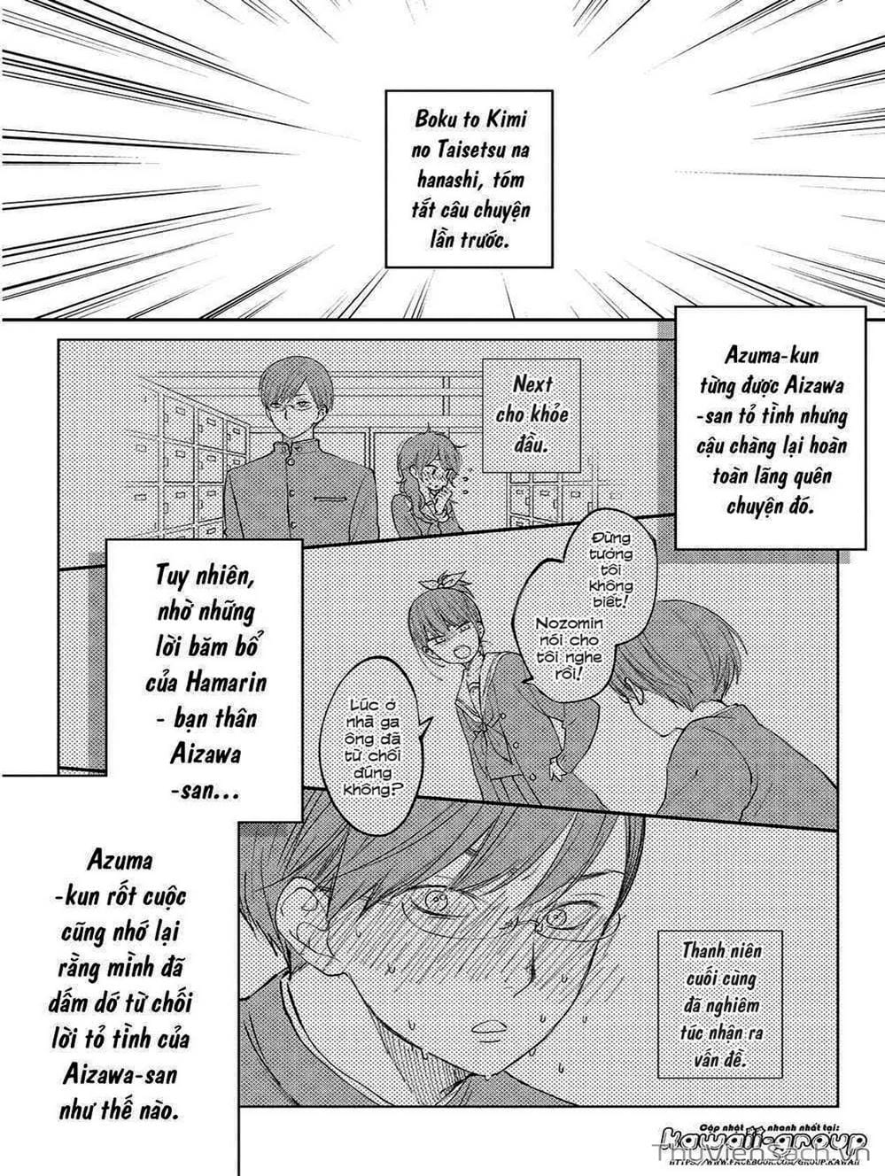 Truyện Tranh Boku To Kimi trang 4