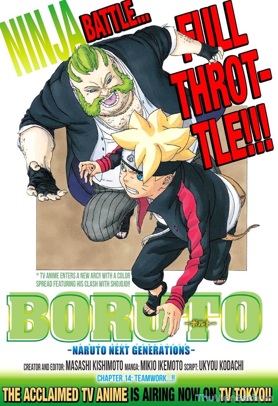 Truyện Tranh Uzumaki Boruto trang 2
