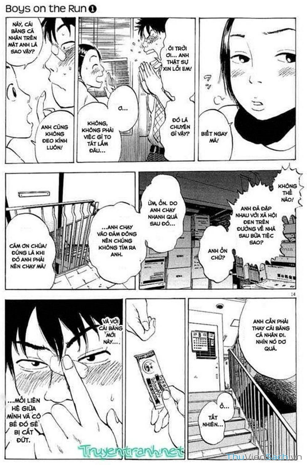 Truyện Tranh Đừng Hèn Với Cuộc Sống - Boys On The Run trang 6