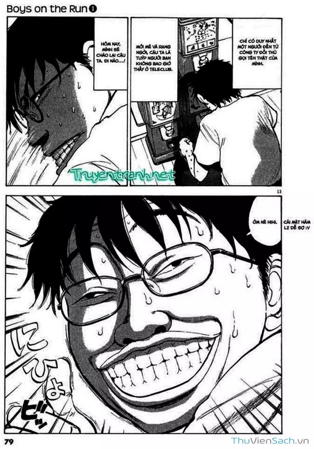 Truyện Tranh Đừng Hèn Với Cuộc Sống - Boys On The Run trang 6